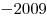 - 2009
