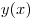 y(x)