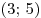 (3;\,5)