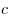  c 