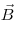\vec B