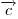 \overrightarrow c 