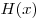 H(x)