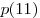 p(11)