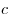 c