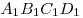 A_1 B_1 C_1 D_1 