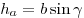 h_a  = b\sin \gamma 