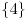 \{ 4\} 
