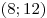 (8; 12)