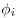 \phi
_i 