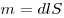 m = dlS