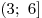 (3;\,\,6]