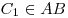 C_1  \in AB