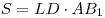 S = LD \cdot AB_1