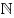 \mathbb{N}