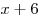 x + 6