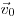  \vec v_0 