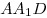 AA_1 D