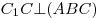 C_1 C \bot (ABC)