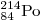 {}_{84}^{214} \rm{Po}