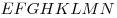 EFGHKLMN