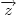 \overrightarrow z