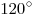 120^\circ