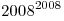 2008^{2008}